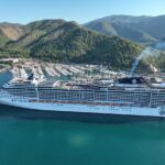 Marmaris, MSC Divina kruvaziyerinden 3 bin 705 turist ağırladı